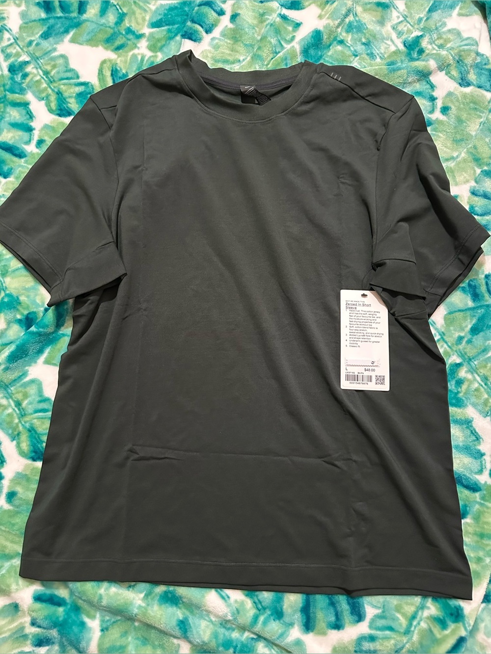 Lululemon Zeroed In Short Sleeve Shirt,L,NWT